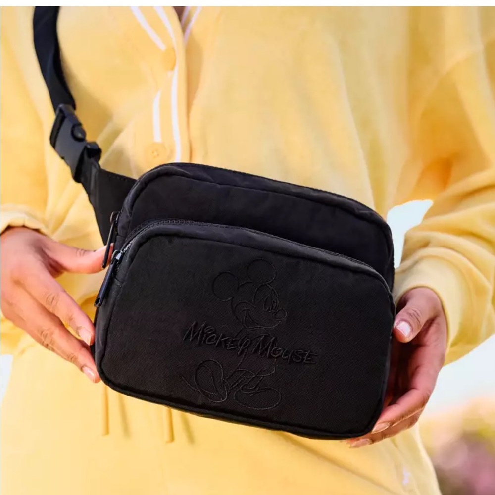 Disney Mickey Mouse Black Crossbody Bag